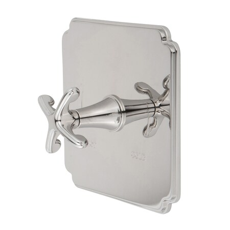 Newport Brass Pressure Shower Trim Plate W/ Handle. Less Showerhead, Arm, Cppr 4-2524BP/08A